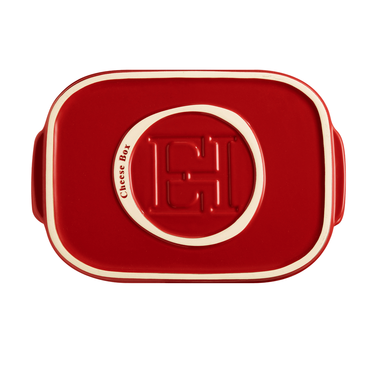 Cheese Box Storage Emile Henry USA = Burgundy