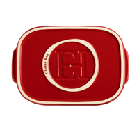 Cheese Box Storage Emile Henry USA = Burgundy