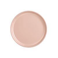 Everyday Salad/Dessert Plate 8 Tableware Emile Henry USA  Powder Pink/Ivory