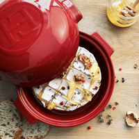 Cheese Baker Ovenware Emile Henry USA Burgundy