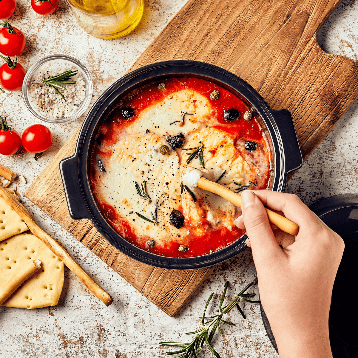 Cheese Baker Ovenware Emile Henry USA Charcoal