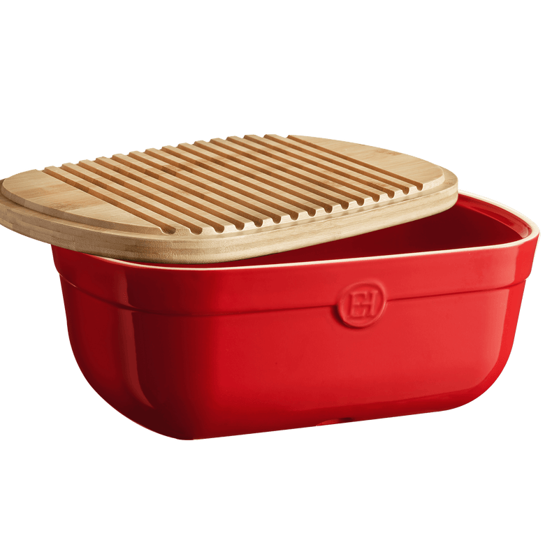 Emile Henry Ceramic Bread Box, Handcrafted in France since 1850