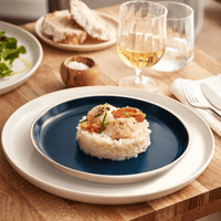 Everyday Dinner Plate- 11 Tableware Emile Henry USA Sugar/Ivory