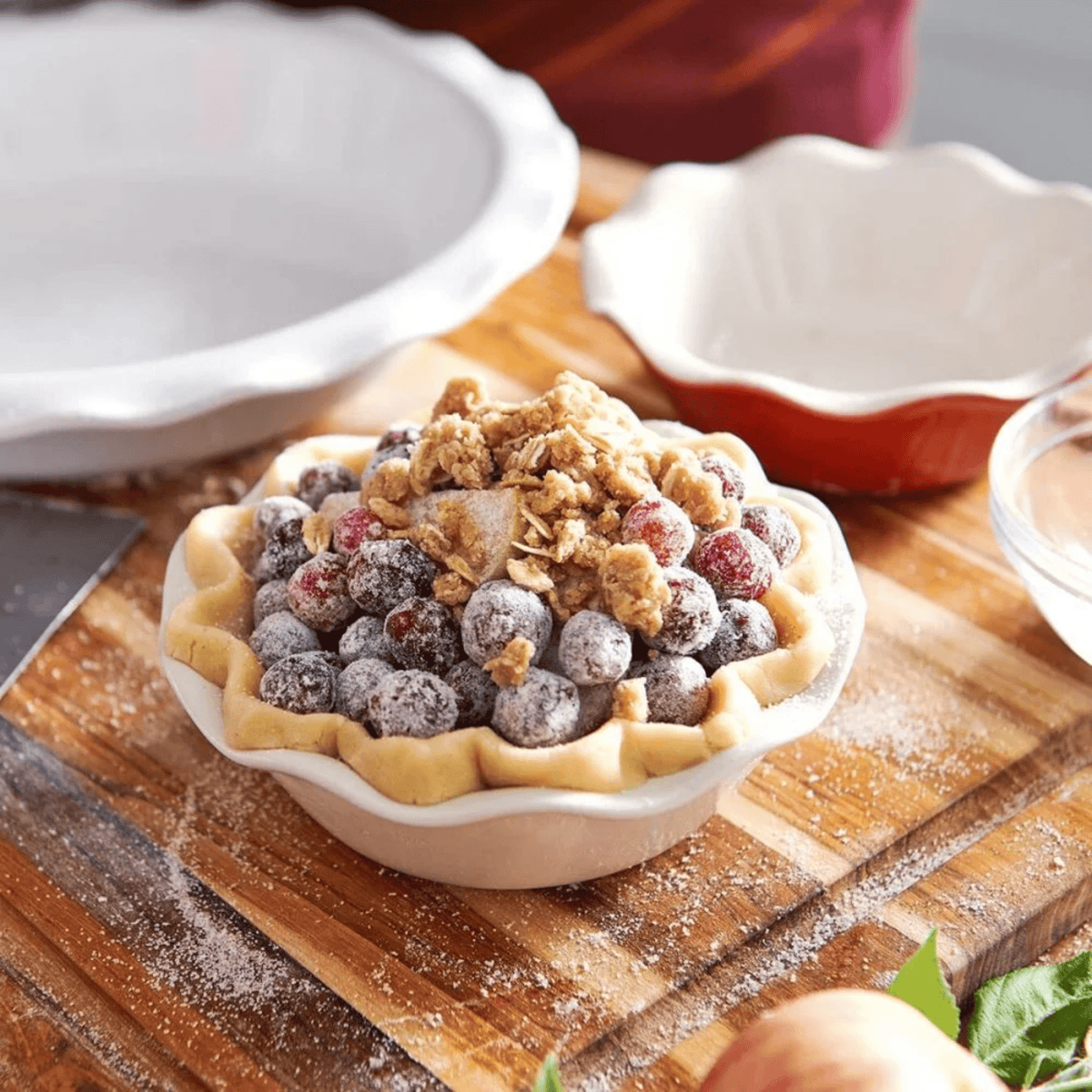 Modern Classics Mini Pie Dish (Set of 2) Ovenware Emile Henry = Sugar