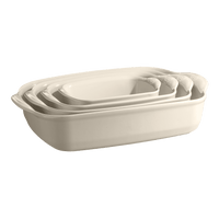 The Right Dish Rectangular Baker Baking Dish Emile Henry = Clay