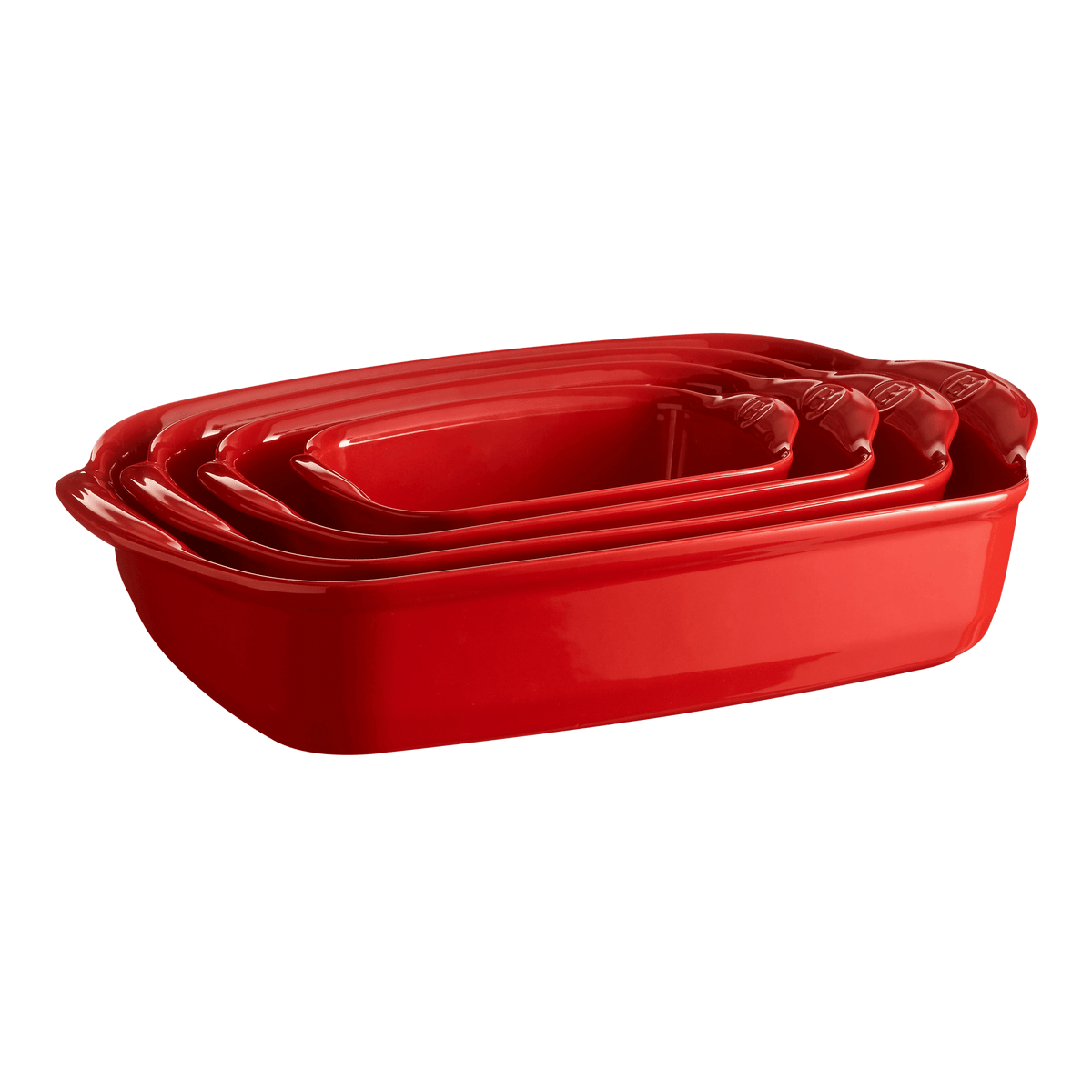 The Right Dish Rectangular Baker Baking Dish Emile Henry = Burgundy
