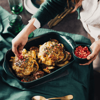 The Right Dish Rectangular Baker Emile Henry = Cedar