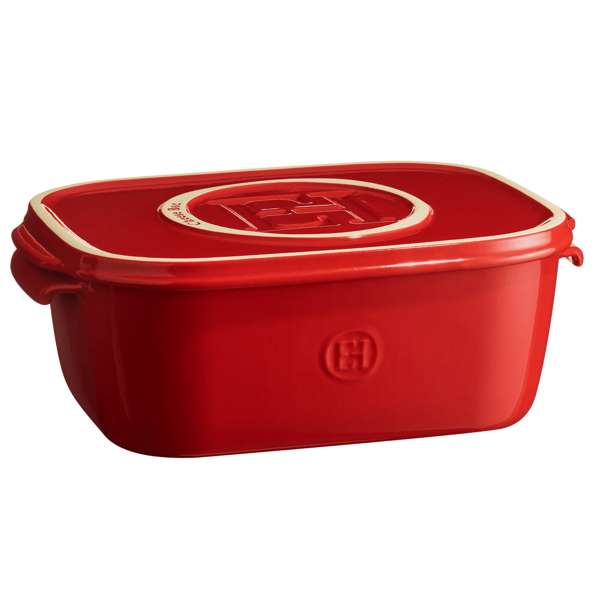 Cheese Box Storage Emile Henry USA = Burgundy