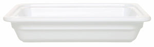 Emile Henry USA Gastron Rectangular Recton Pan Gastron Rectangular Recton Pan Professional Emile Henry 10x12 in - GN 1/2, 65mm/2.5 in White 