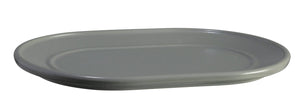 Emile Henry USA Gastron Welcome Individual Plate Welcome Individual Lid / Plate Professional Emile Henry Light Gray 