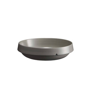Emile Henry USA Welcome Round Dish Welcome Round Dish Professional Emile Henry 1.8 L Light Gray 