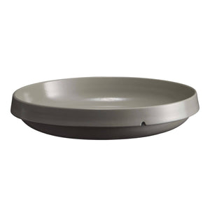 Emile Henry USA Welcome Round Dish Welcome Round Dish Professional Emile Henry 4 L Light Gray 