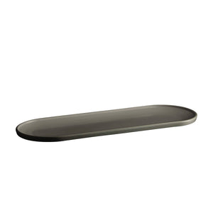 Emile Henry USA Welcome Long Tray Welcome Long Tray Professional Emile Henry Light Gray 