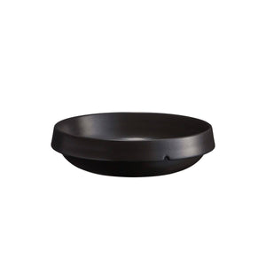 Emile Henry USA Welcome Round Dish Welcome Round Dish Professional Emile Henry 1.8 L Charcoal 