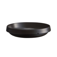 Emile Henry USA Welcome Round Dish Welcome Round Dish Professional Emile Henry 3 L Charcoal  Product Image 8