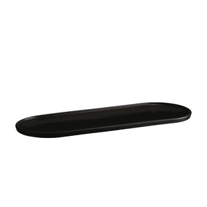 Emile Henry USA Welcome Long Tray Welcome Long Tray Professional Emile Henry Charcoal 