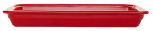 Emile Henry USA Gastron Rectangular Recton Pan Gastron Rectangular Recton Pan Professional Emile Henry 12x20 in - GN 1/1, 65mm/2.5 in Cerise 