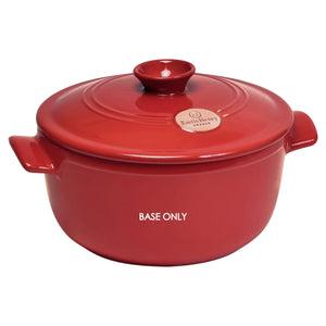 Emile Henry USA Dutch Oven - Replacement Base Dutch Oven - Replacement Base Replacement Parts Emile Henry 2.6 qt. Burgundy 