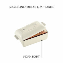 Emile Henry USA Bread Loaf Baker - Replacement Body Bread Loaf Baker - Replacement Body Replacement Parts Emile Henry Linen  Product Image 2