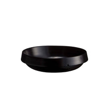Emile Henry USA Welcome Round Dish Welcome Round Dish Professional Emile Henry 1.8 L Black  Product Image 5
