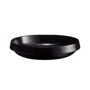 Emile Henry USA Welcome Round Dish Welcome Round Dish Professional Emile Henry 3 L Black 