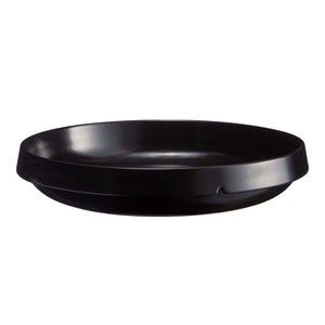 Emile Henry USA Welcome Round Dish Welcome Round Dish Professional Emile Henry 4 L Black 