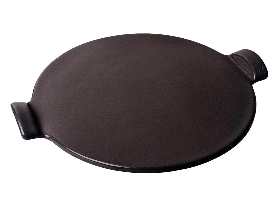  Emile Henry Made In France Flame Individual Pizza Stone, 10,  Charcoal: Home & Kitchen