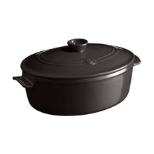 Emile Henry Oval Dutch Oven Oval Dutch Oven Cookware Emile Henry 6.3 quart Charcoal  Product Image 3