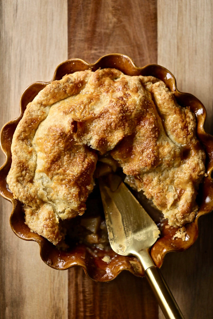 Brown Butter Apple Pie by MamaMiaMangia