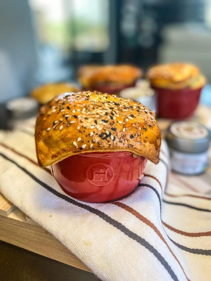 Petite Chicken Pot Pies by Gustus Vitae