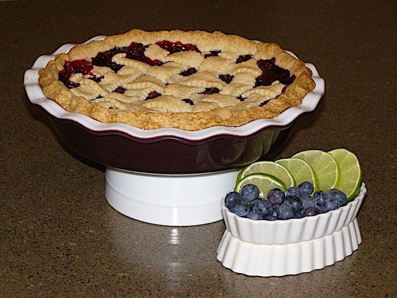 Key Lime Blueberry Pie | Emile Henry USA