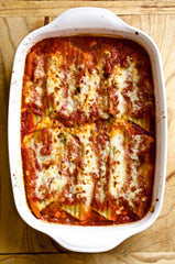 Creamy Mushroom Spinach Manicotti (No-Boil!) by CucinaByElena