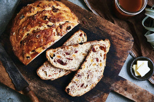 No-Knead Harvest Artisan Bread by King Arthur Baking