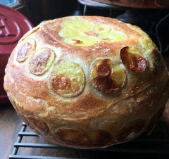 Rustic Potato Bread by Priscilla Martel