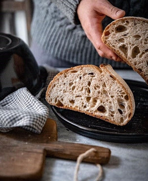 Emile Henry Modern Bread Cloche, Ceramic, Charcoal on Food52