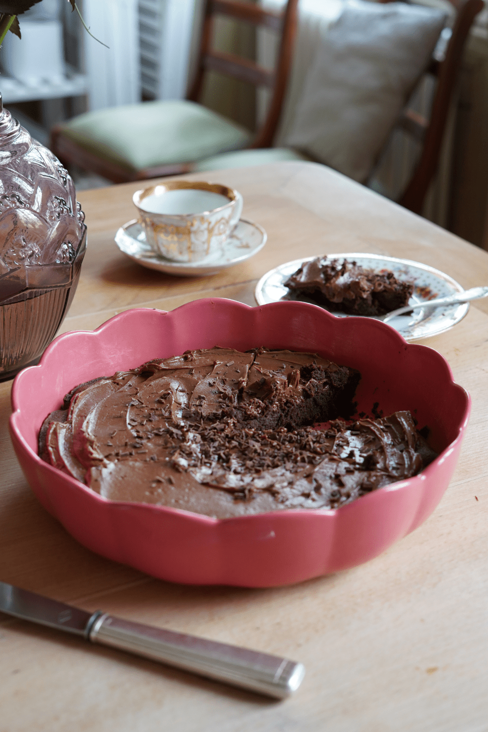 Chocolate Baulois Cake