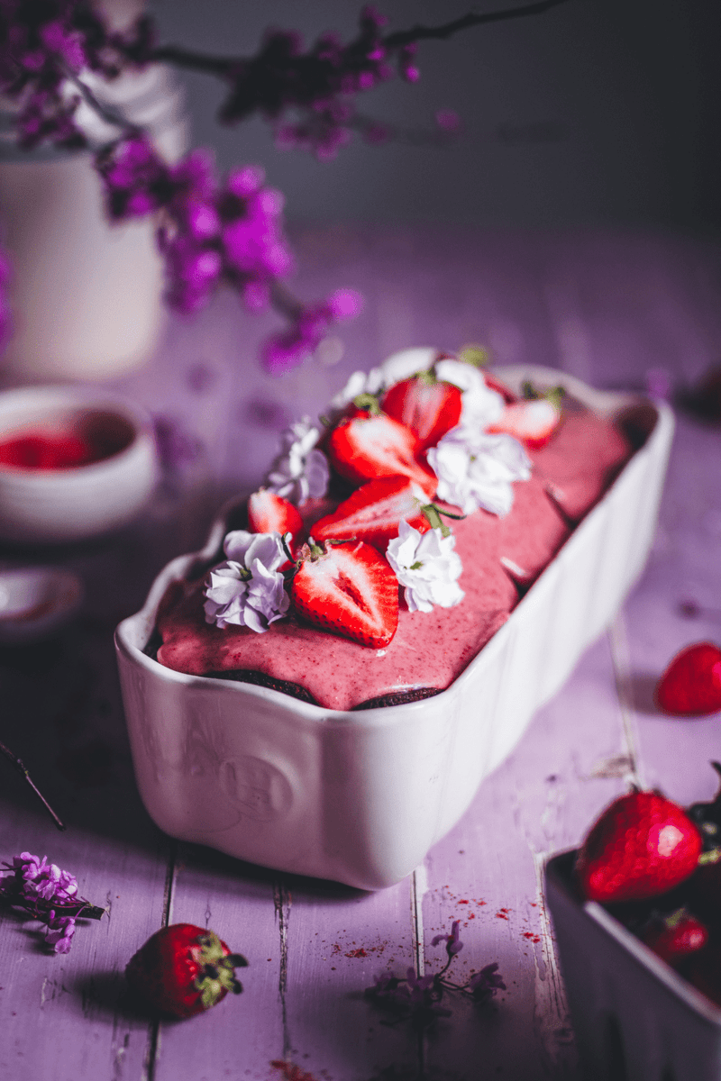 Strawberry Loaf Cake