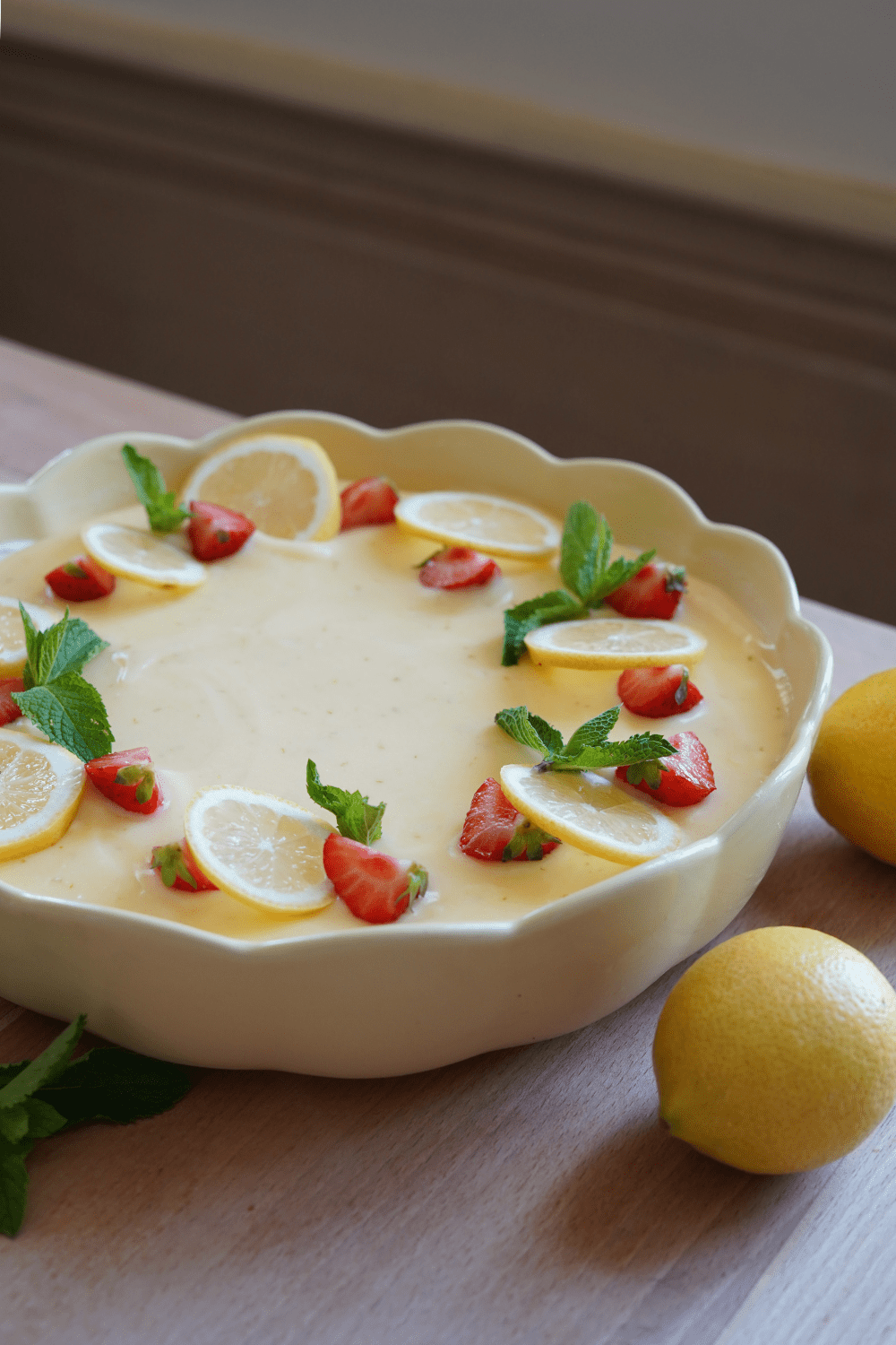 Lemon Yogurt Cheesecake Pudding