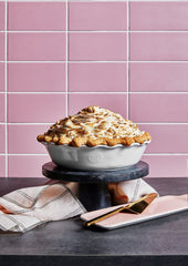 The Emile Henry Pie Dish featured in Cottages & Bungalows Mag