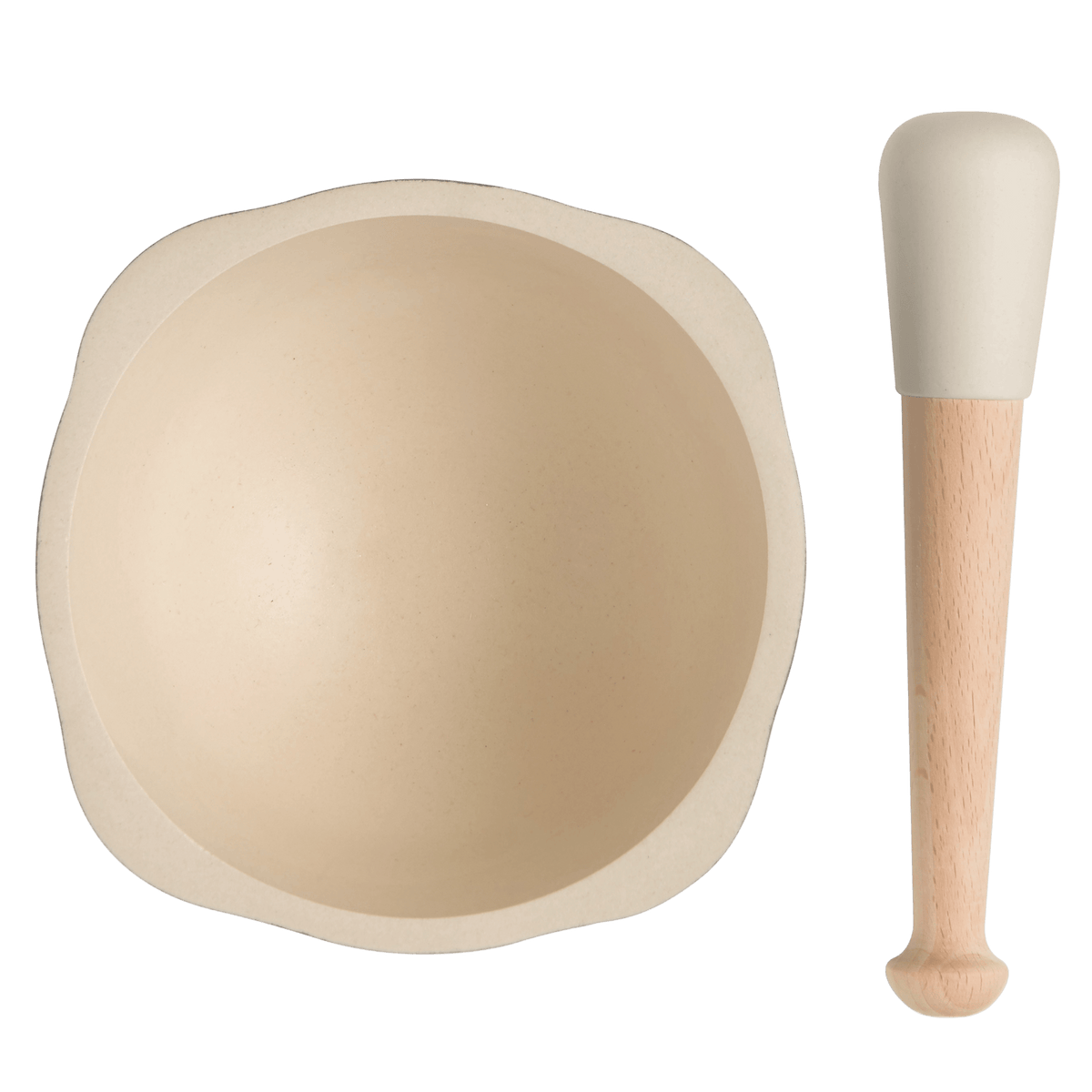 Mortar & Pestle Kitchenware Emile Henry = Burgundy 