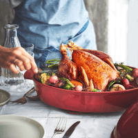 Emile Henry Large Roaster, Burgundy