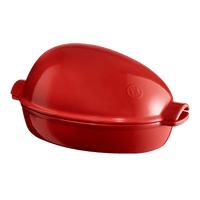 Emile Henry Large Roaster, Burgundy