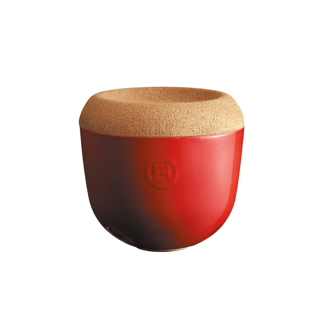 Emile Henry Garlic Storage Pot Emile Henry USA Made In France