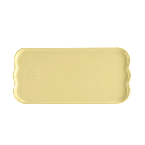 Madeleine Serving Plate Serveware Emile Henry USA Vanilla