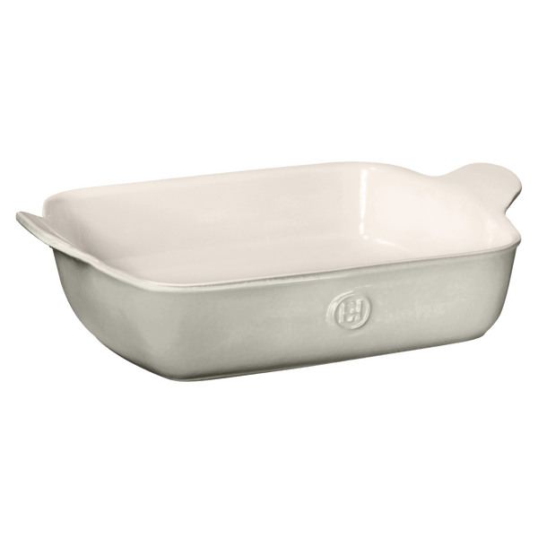 Modern Classics Rectangular Baker Ovenware Emile Henry Pearl Gray Individual Rectangle 