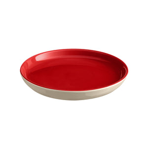 Emile Henry USA Everyday Salad/Dessert Plate- 8" Everyday Salad/Dessert Plate- 8" Tableware Emile Henry USA Rouge/Cream 