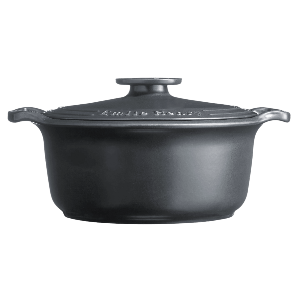 Sublime Dutch Oven Cookware Emile Henry USA Graphite
