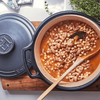 Sublime Dutch Oven Cookware Emile Henry USA Indigo 4 qt 