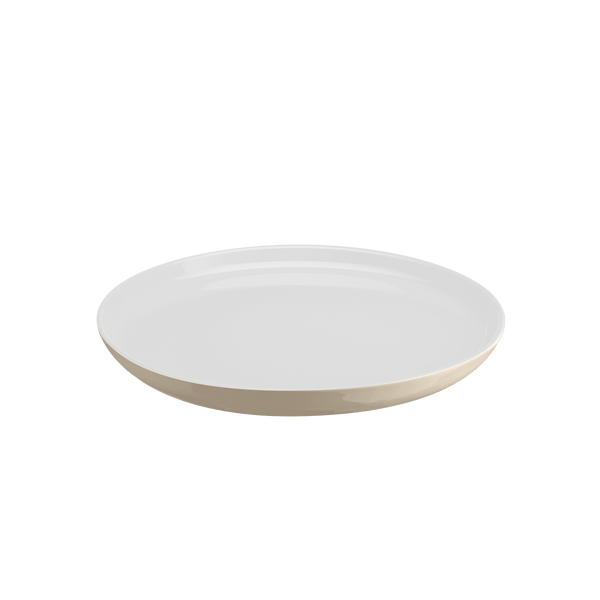 Everyday Salad/Dessert Plate 8 Tableware Emile Henry USA  Sugar/Ivory 