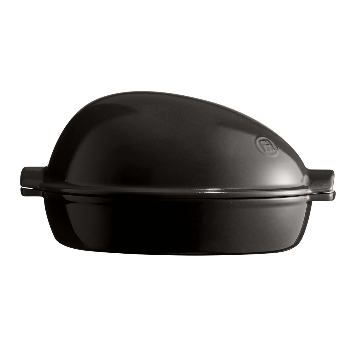 Emile Henry Large Roaster, Charcoal